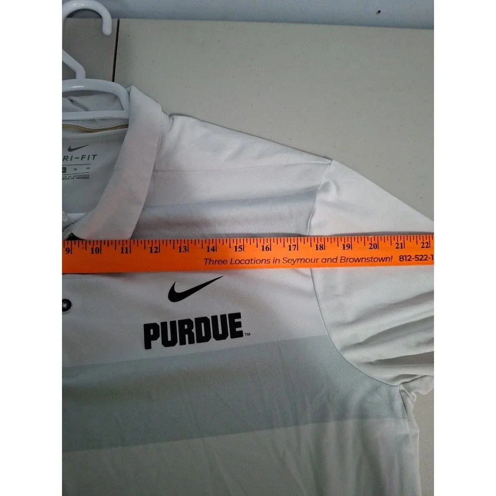 Nike Dri-Fit Mens XL Purdue Boilermakers‎ Polo Shirt